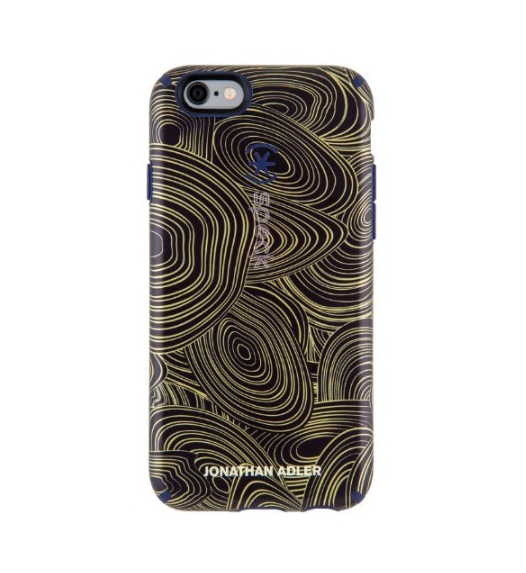 Speck Products CandyShell Inked Jonathan Adler Cell Phone Case foriPhone 6 6S berryblack metallic